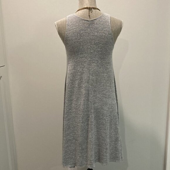 ARITZIA Wilfred Free Grey Rosa Swing Mini Dress - Picture 6 of 11
